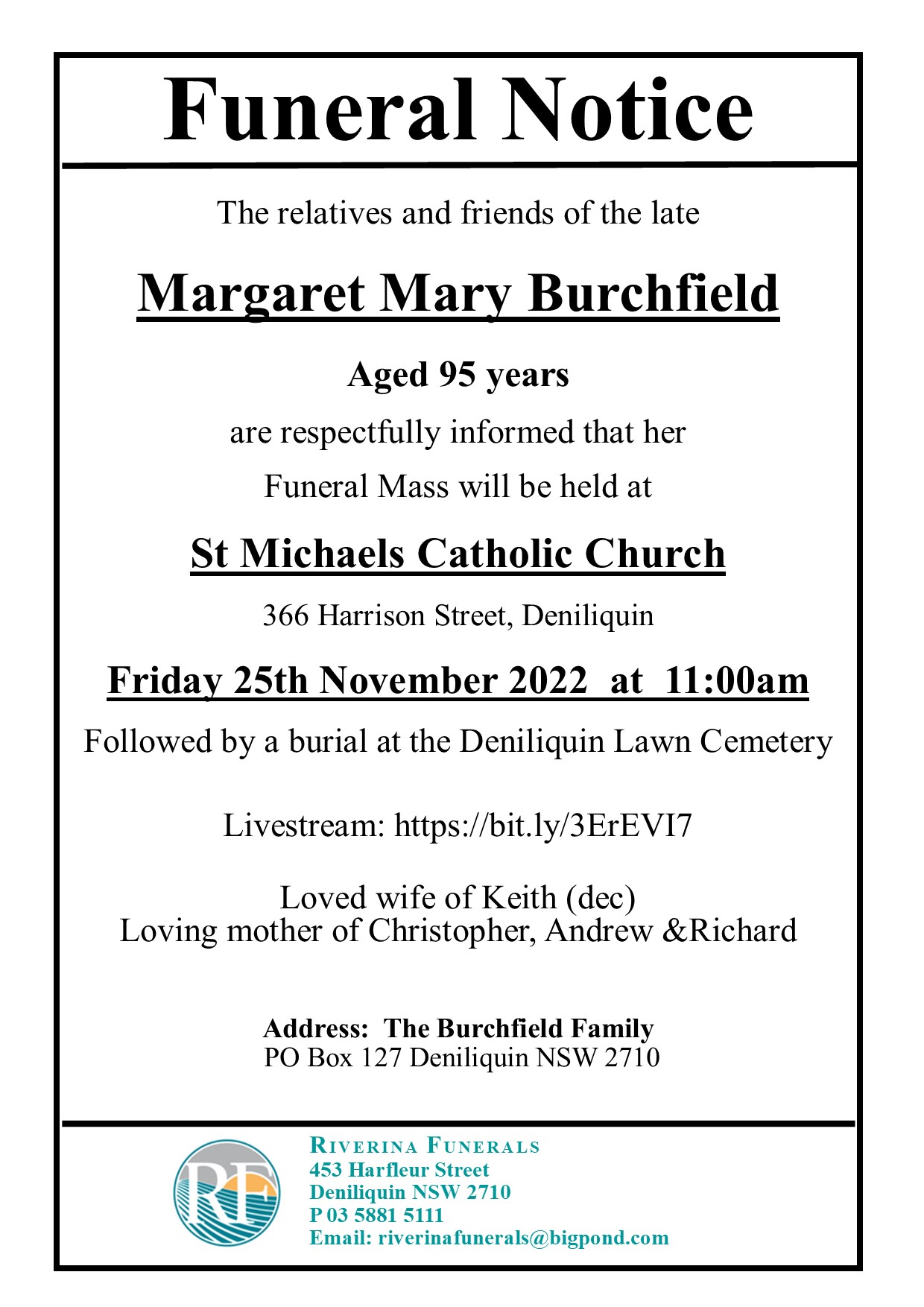 Heartbreaking Story In This Muscatine Funeral Home Notice - ncyb2gq